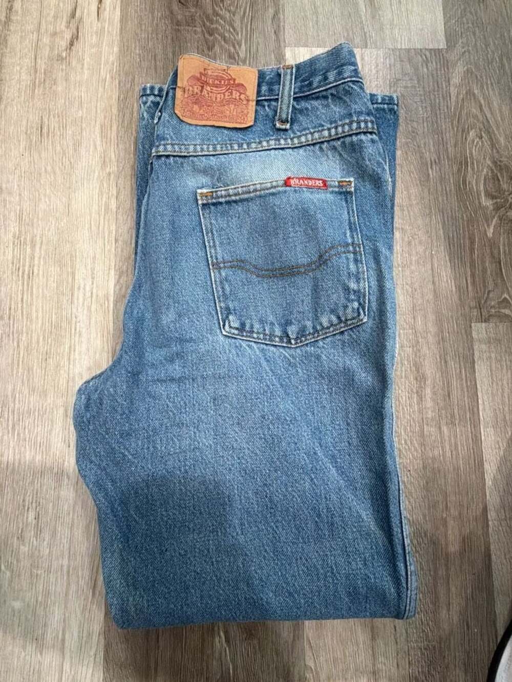 Dickies Branders Jeans Size 32x34 Blue Denim Relaxed Fit Vintage
